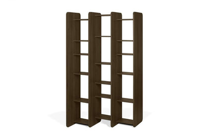 TEMAHOME - Twin Shelving Unit in Walnut - 9500322365 veiw 3