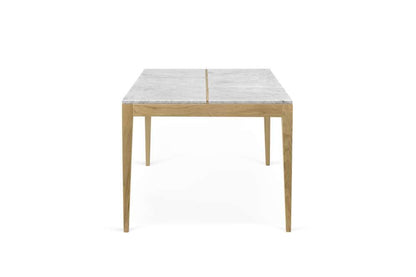 TEMAHOME - Utile Dining Table in White Marble / Oak - 9500628108 veiw 4