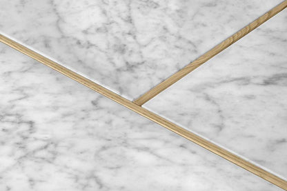 TEMAHOME - Utile Dining Table in White Marble / Oak - 9500628108 veiw 5