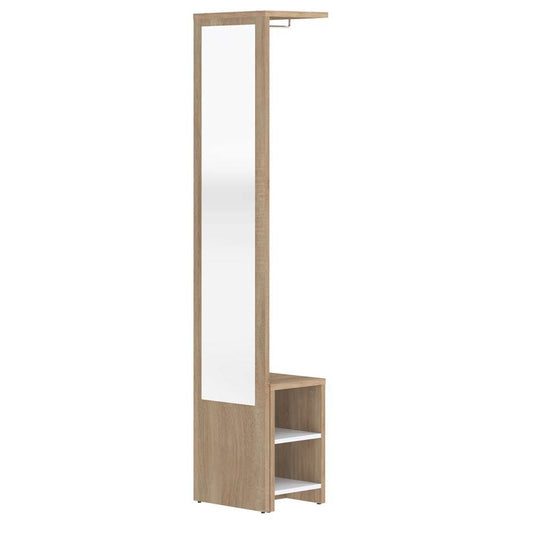 TEMAHOME - Vestibulo Entrance Wardrobe in Oak Color / White - E4025A3403X00 veiw 1