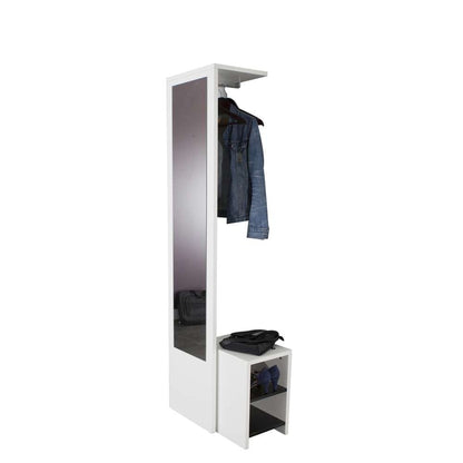 TEMAHOME - Vestibulo Entrance Wardrobe in White / Black - E4025A0200X00 veiw 1