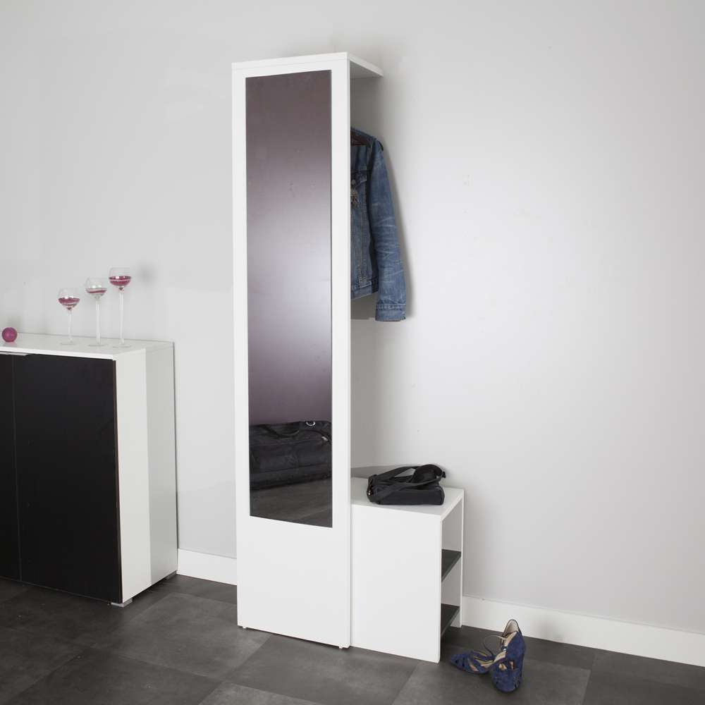 TEMAHOME - Vestibulo Entrance Wardrobe in White / Black - E4025A0200X00 veiw 5
