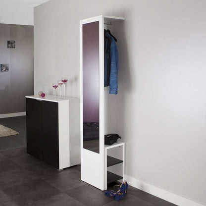 TEMAHOME - Vestibulo Entrance Wardrobe in White / Black - E4025A0200X00 veiw 6