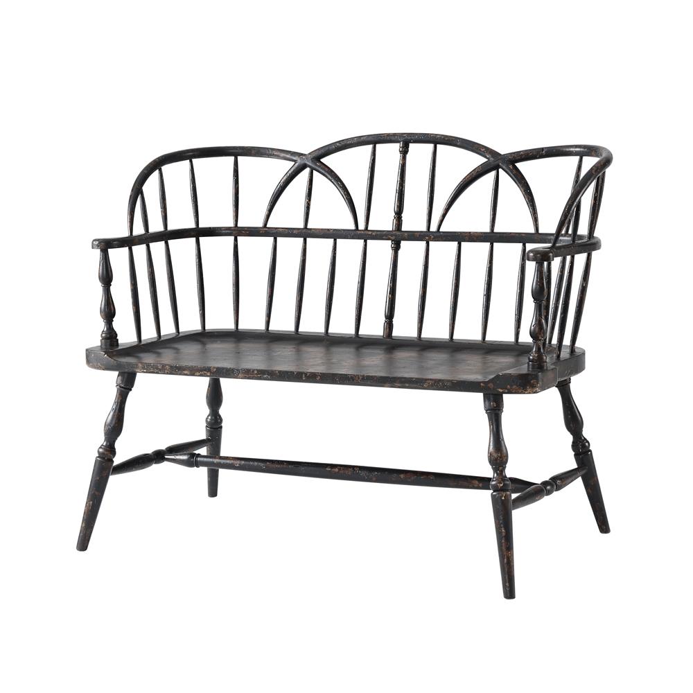 Theodore Alexander - 1783 The Hoop Back Settee - AM45001 veiw 1