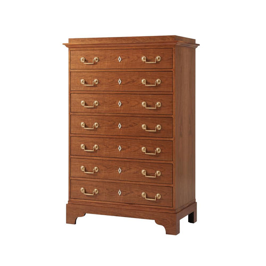 Theodore Alexander - Alexa Hampton Viggo Tall Semanier Chest Of Drawers - AXH60006-C111_CLOSEOUT veiw 1