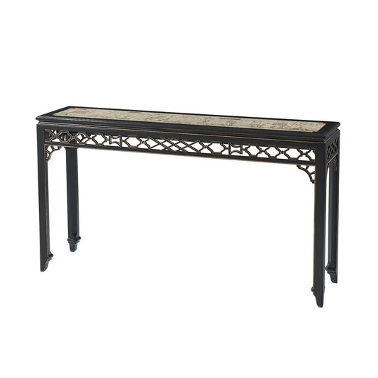 Theodore Alexander - Althorp Living History Long Hall Chinoiserie Console Table - AL53058 veiw 1