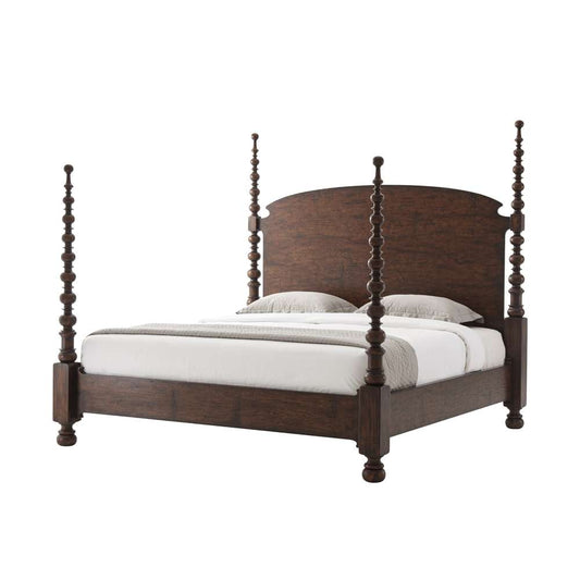 Theodore Alexander - Althorp Victory Oak Naseby US King Bed - AL83022 veiw 1