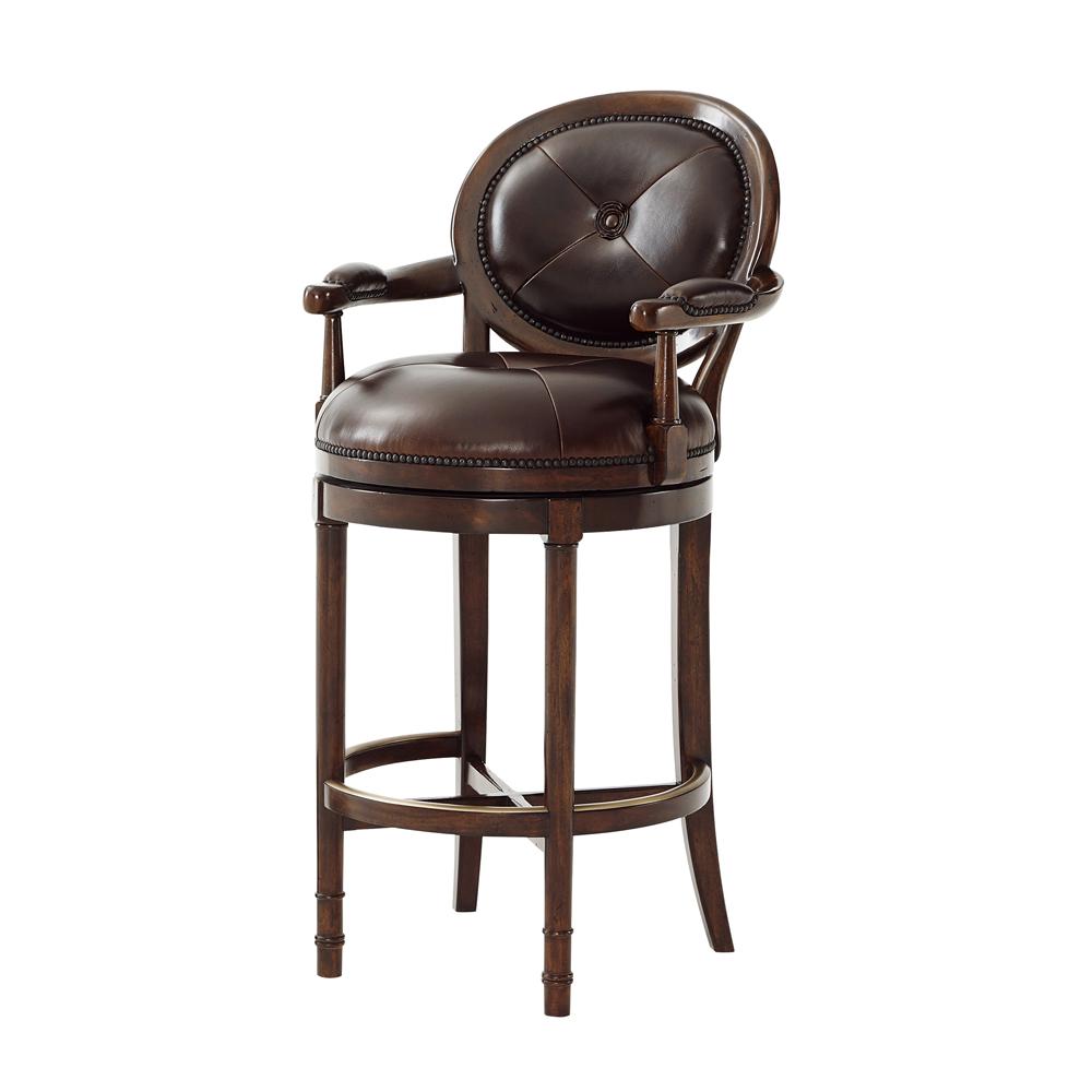 Theodore Alexander - At The Barolo Bar & Counter Stool - 4200-144DC veiw 1