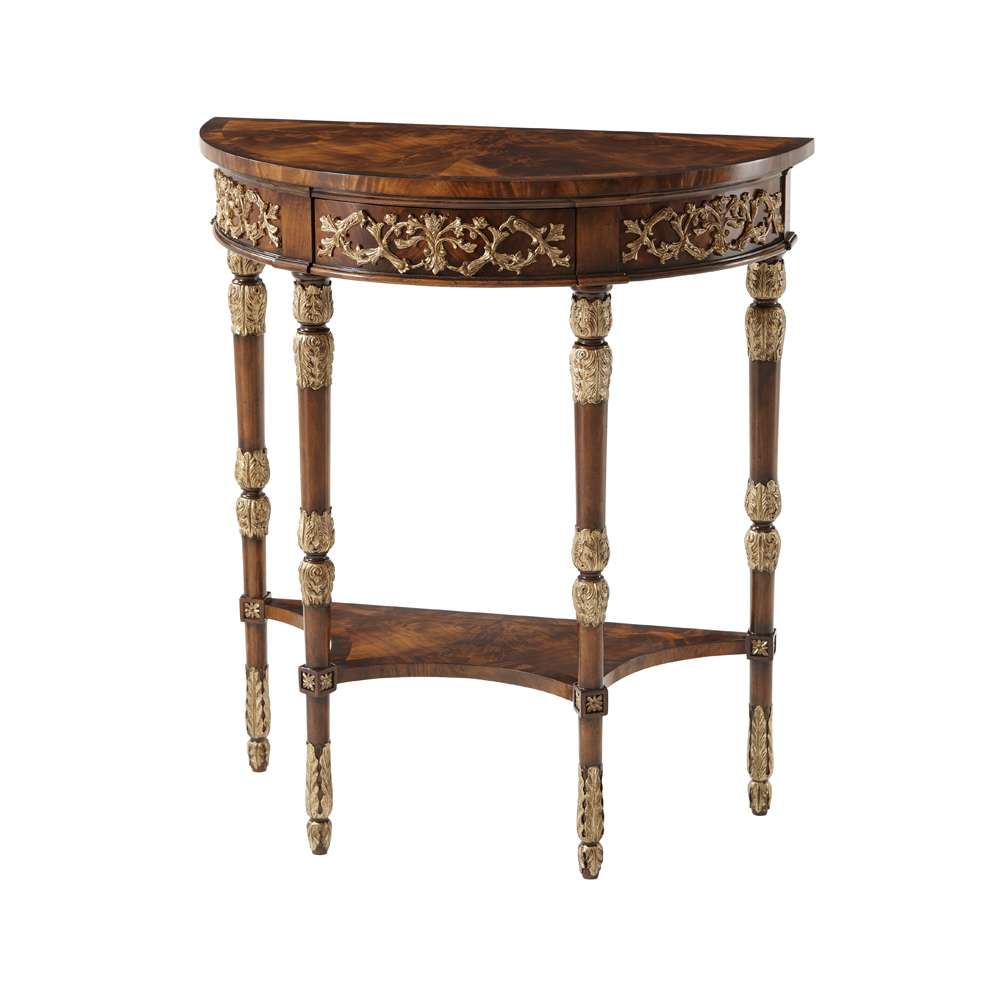 Theodore Alexander - Beauty of Leaves Accent Console Table - 5300-083 veiw 1