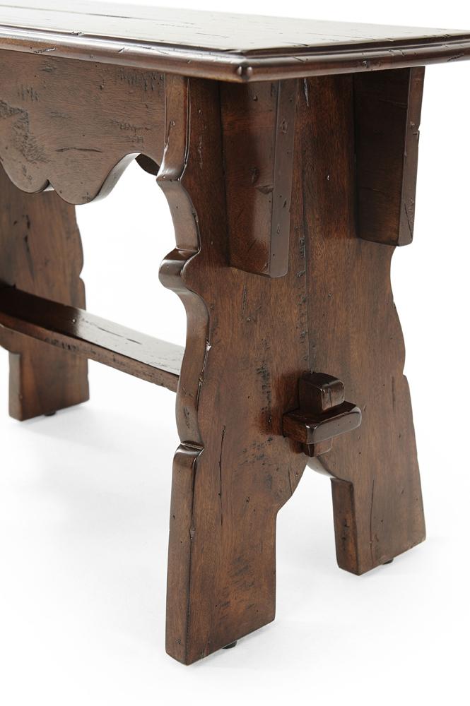 Theodore Alexander - Castle Bromwich Antiqued Joynts Benche - CB44002 veiw 2