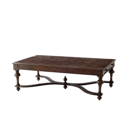 Theodore Alexander - Castle Bromwich The Rustic Parquetry Cocktail Table - CB51003 veiw 1