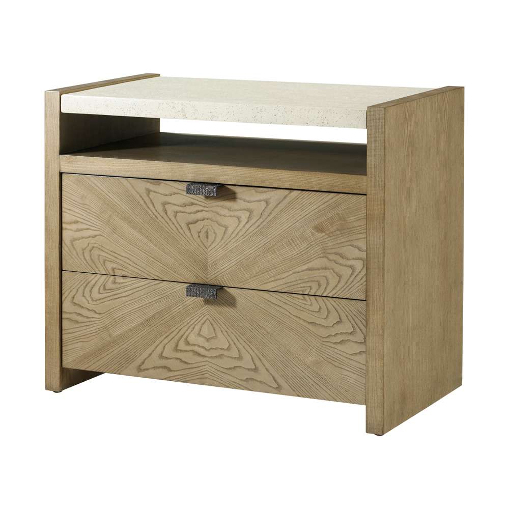 Theodore Alexander - Catalina Two Drawer Nightstand - TA50085.C306 veiw 1