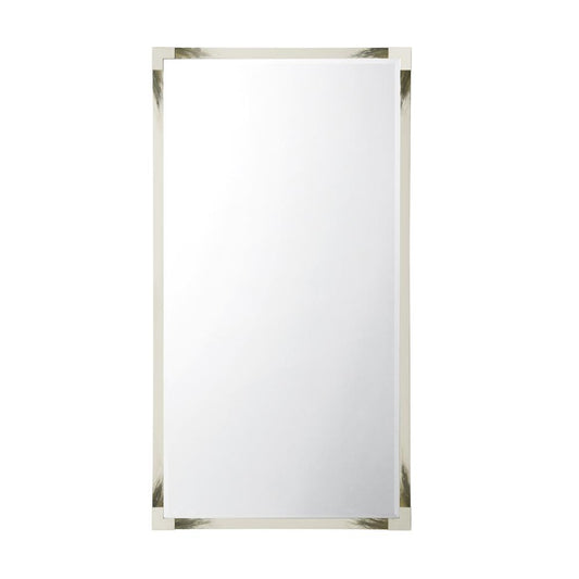 Theodore Alexander - Cutting Edge Floor Mirror Longhorn White - 3102-453 veiw 1