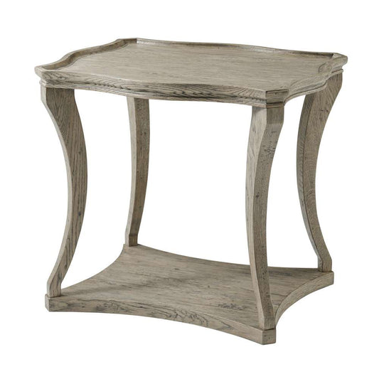 Theodore Alexander - Echoes Ennis Serpentine Side Table - CB50071.C267_CLOSEOUT veiw 1