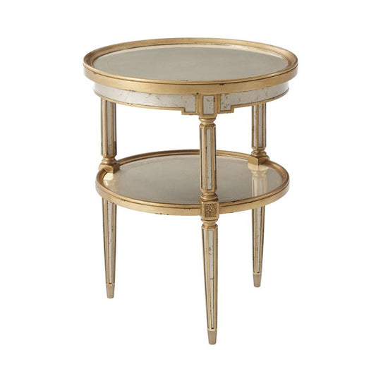 Theodore Alexander - Eglomisé Jewel of Venice Side Table - 5052-008 veiw 1