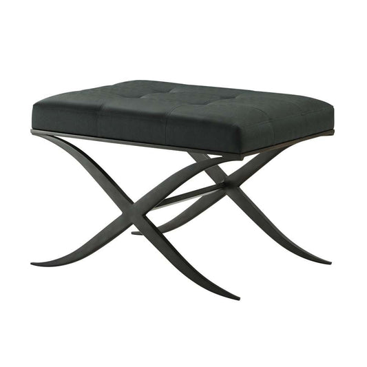 Theodore Alexander - Keno Bros. X-S Ottoman - KENO4404.1BVG_CLOSEOUT veiw 1