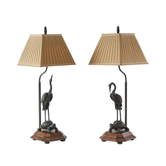 Theodore Alexander - Meiji Cranes Table Lamp - 2021-633 veiw 1