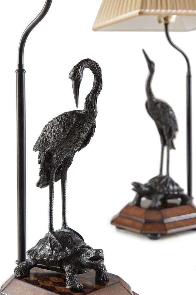 Theodore Alexander - Meiji Cranes Table Lamp - 2021-633 veiw 2