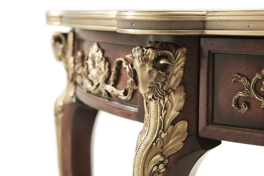 Theodore Alexander - RamS Head Console Table - 5300-089 veiw 3