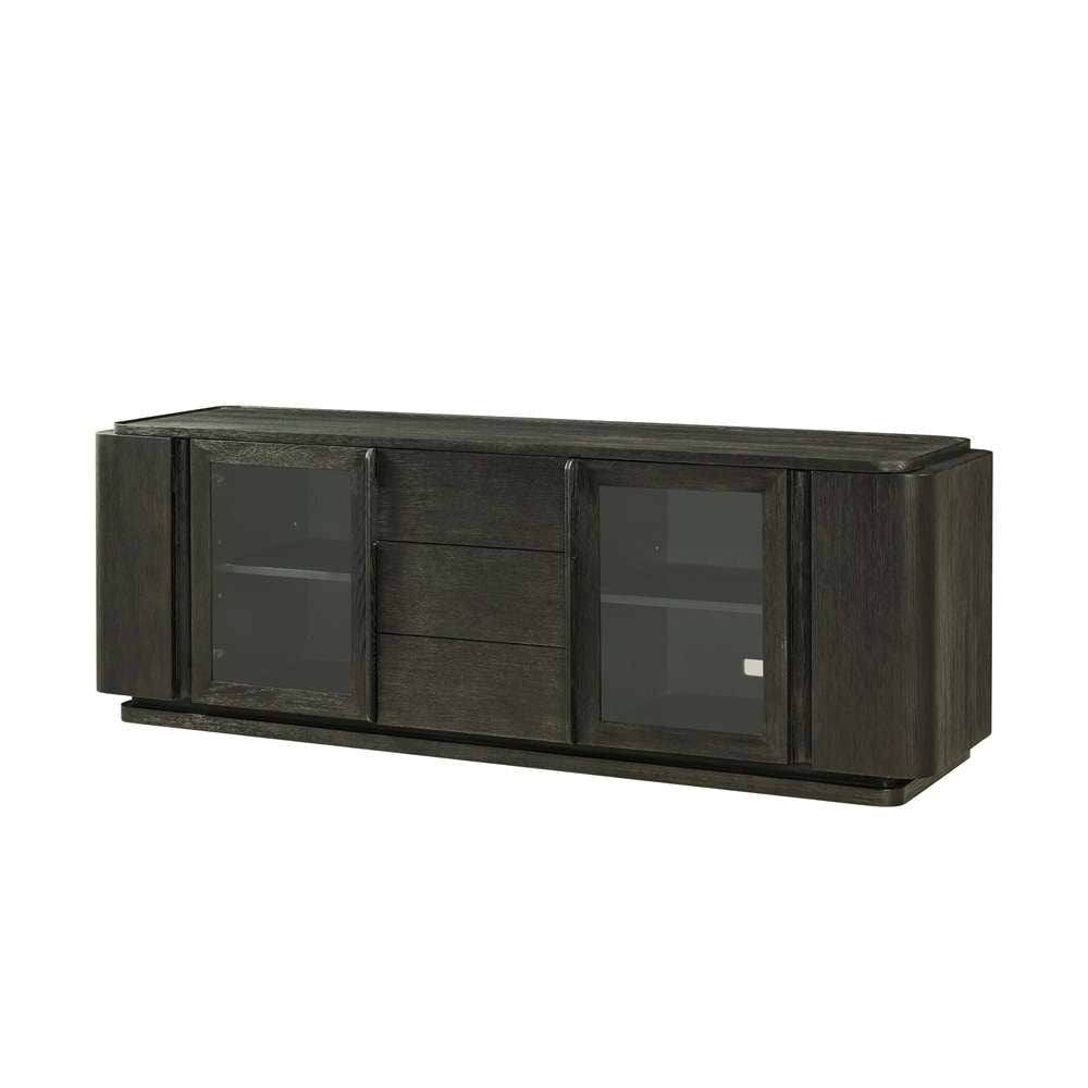 Theodore Alexander - Repose Glass Door Media Console - TA62010.C325 veiw 1