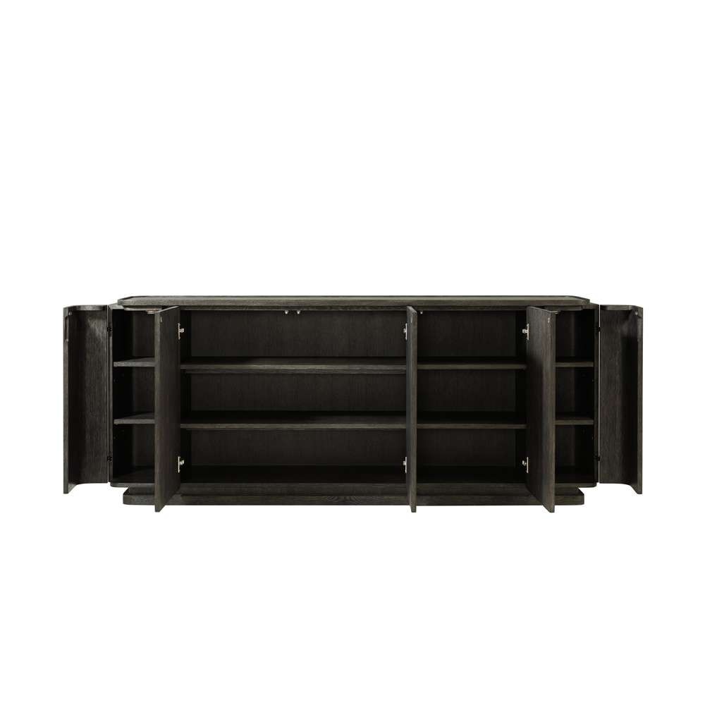 Theodore Alexander - Repose Panel Triple Door Sideboard with Side Storages - TA61136.C325 veiw 2