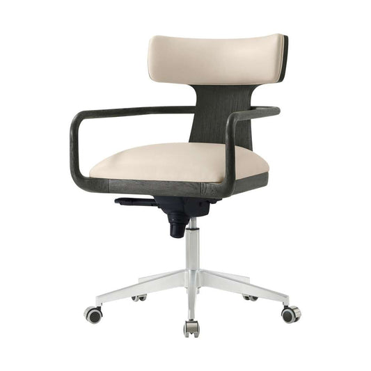 Theodore Alexander - Repose Wooden Upholstered Study Chair - TA42030.2BHF veiw 1