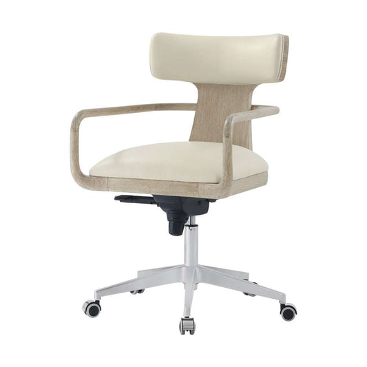 Theodore Alexander - Repose Wooden Upholstered Study Chair - TA42030.2BGR veiw 1