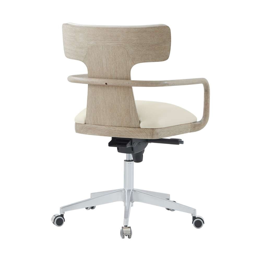 Theodore Alexander - Repose Wooden Upholstered Study Chair - TA42030.2BGR veiw 2