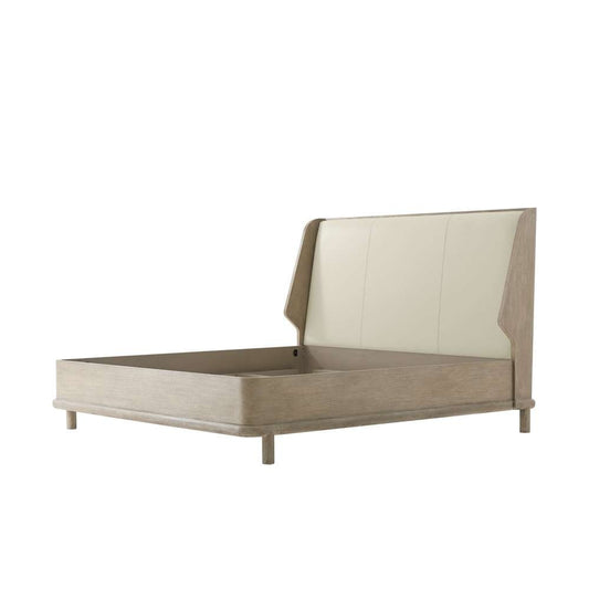 Theodore Alexander - Repose Wooden with Upholstered Headboard US King Bed - TA83027.2BGP veiw 1