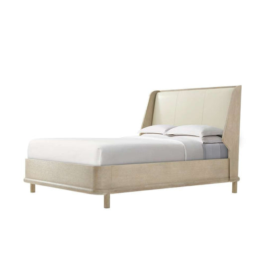 Theodore Alexander - Repose Wooden with Upholstered Headboard US Queen Bed - TA82027.2BGP veiw 1
