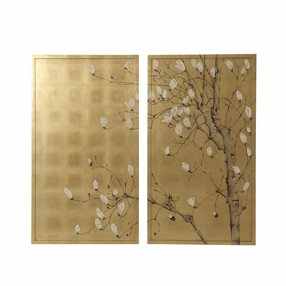 Theodore Alexander - Spring Magnolias Wall Decor - 3202-361 veiw 1