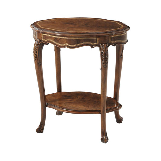 Theodore Alexander - Stephen Church Oval Millard Accent Table - SC50010 veiw 1