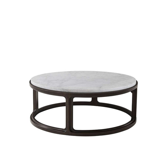 Theodore Alexander - Steve Leung Inherit Round Marble Cocktail Table - SLD51027_CLOSEOUT veiw 1
