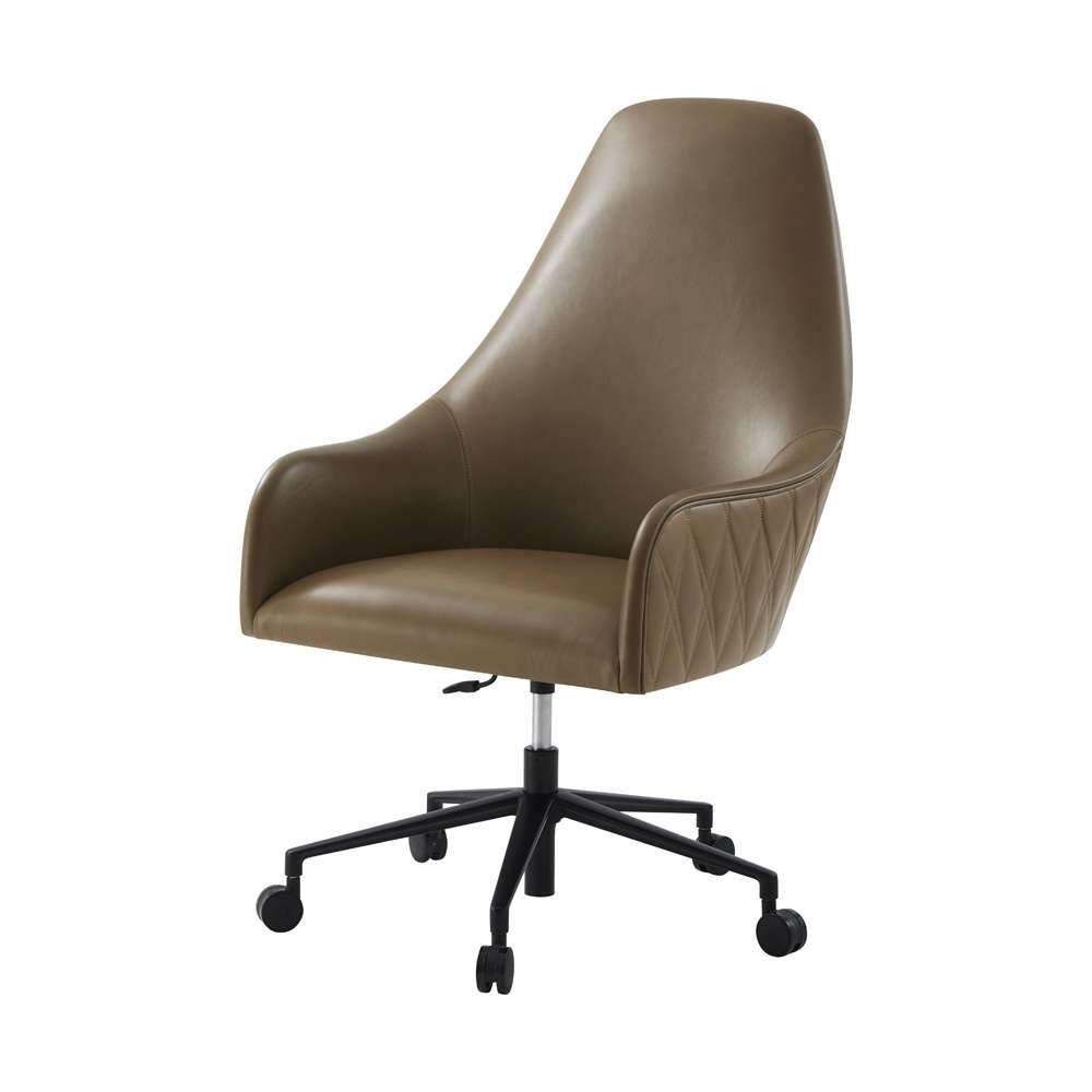 Theodore Alexander - Steve Leung Prevail Executive Desk Arm Chair - SLD41014.2BAH_CLOSEOUT veiw 1