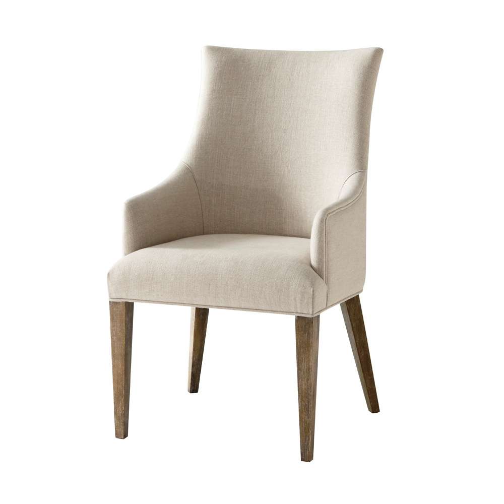 Theodore Alexander - TA Studio Adele Dining Armchair (Set of 2)  - TAS41004.0AVY_CLOSEOUT veiw 1