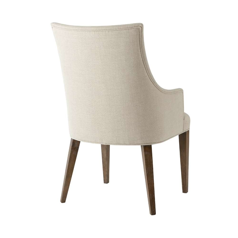 Theodore Alexander - TA Studio Adele Dining Armchair (Set of 2)  - TAS41004.0AVY_CLOSEOUT veiw 2