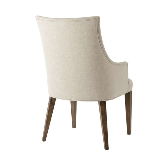 Theodore Alexander - TA Studio Adele Dining Armchair (Set of 2)  - TAS41004.0AVY_CLOSEOUT veiw 2