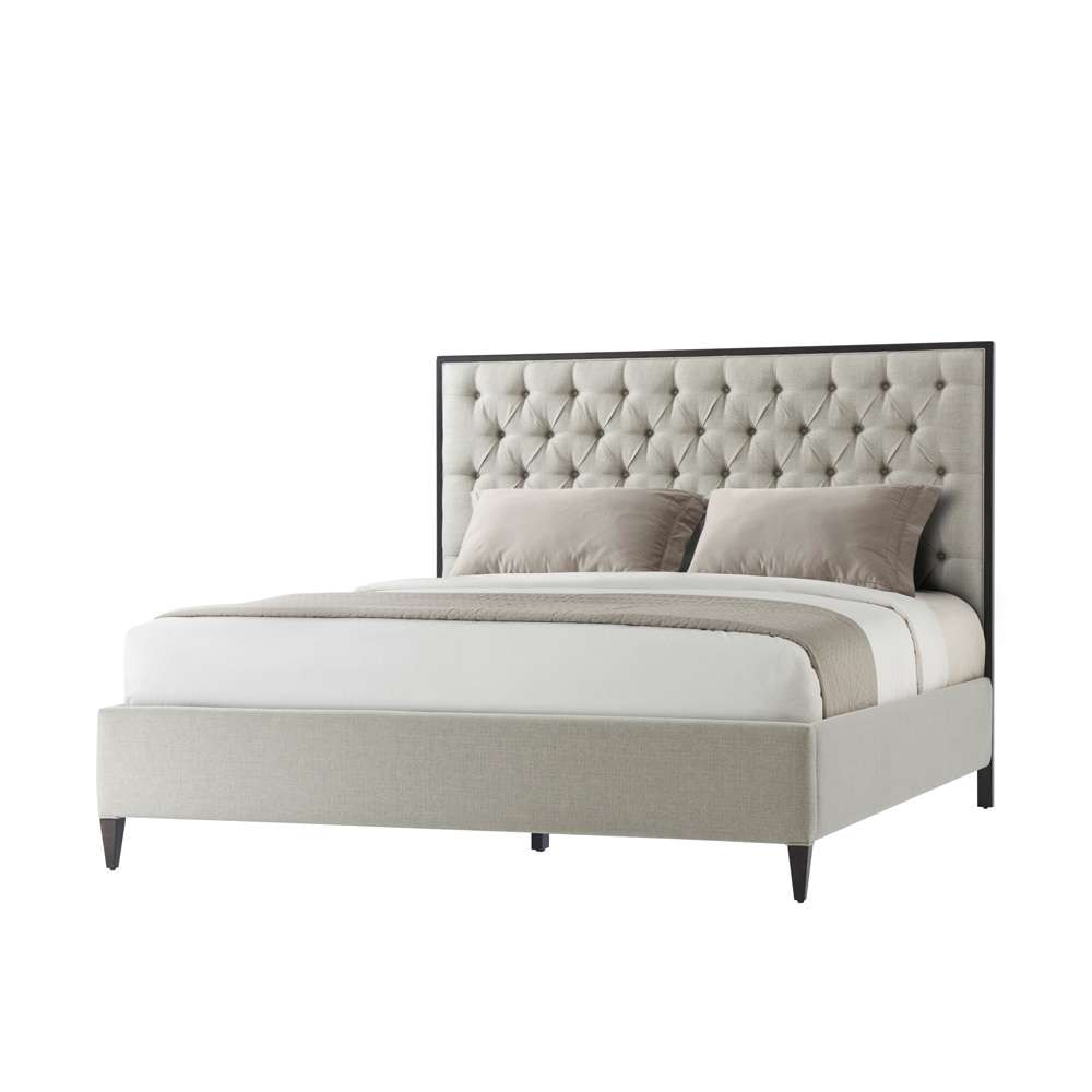 Theodore Alexander - TA Studio Talbot Upholstered California King Bed - TAS84010.1BFX_CLOSEOUT veiw 1