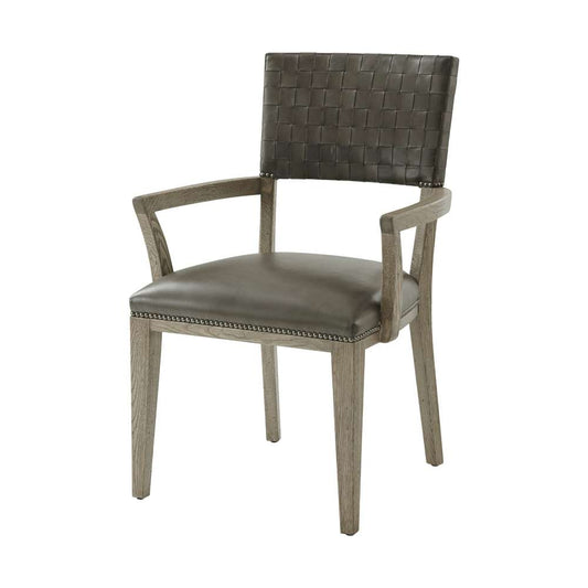 Theodore Alexander - The Echoes Collection Millington Dining Arm Chair (Set of 2)  - CB41025.2BCJ_CLOSEOUT veiw 1