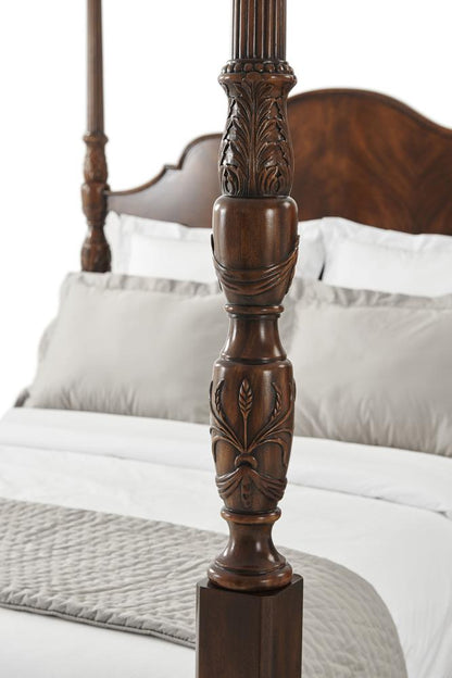 Theodore Alexander - The Middleton Rice Bed Queen - 8205-065 veiw 2