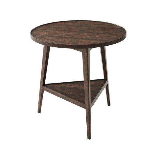 Theodore Alexander - Victory Oak Lawn Cricket Side Table - AL50157 veiw 1