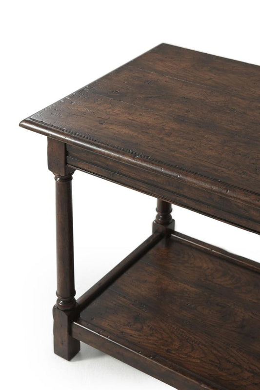 Theodore Alexander - Victory Oak Lodge Side Table - AL50160 veiw 2