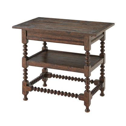 Theodore Alexander - Victory Oak Silas Side Table - AL50162 veiw 1