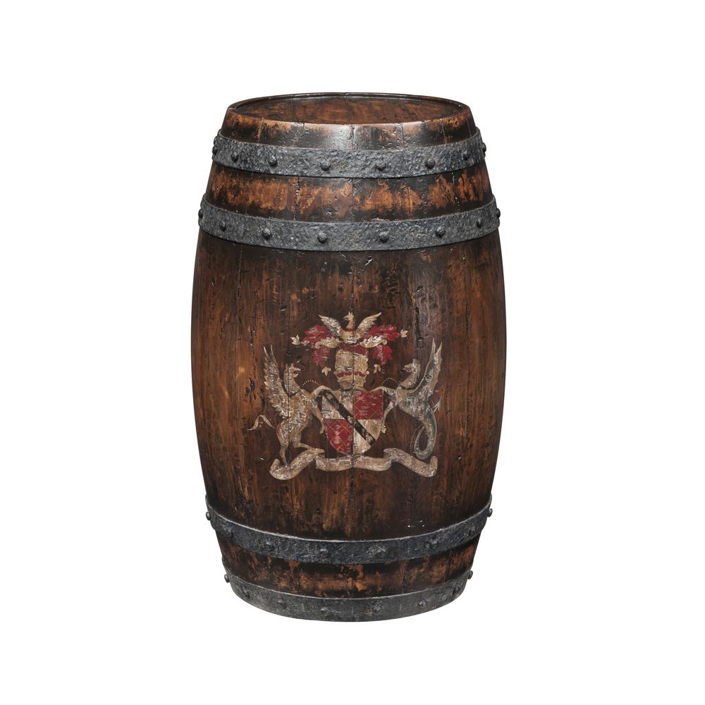 Theodore Alexander - Victory Oak Talbot Barrel Accent Table - AL50127 veiw 1