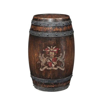 Theodore Alexander - Victory Oak Talbot Barrel Accent Table - AL50127 veiw 1