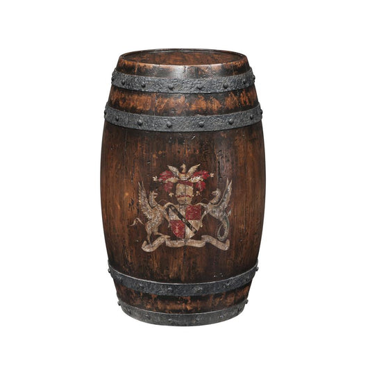 Theodore Alexander - Victory Oak Talbot Barrel Accent Table - AL50127 veiw 1