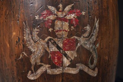 Theodore Alexander - Victory Oak Talbot Barrel Accent Table - AL50127 veiw 2