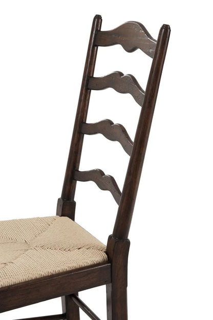 Theodore Alexander - Victory Oak Victory Oak Ladderback Side Chair (Set of 2) - AL40092 veiw 2
