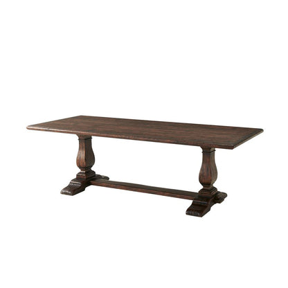 Theodore Alexander - Victory Oak Victory Oak Refectory Dining Table - AL54036 veiw 1