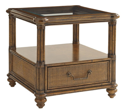 Tommy Bahama Home - Bali Hai Bimini Square End Table - 593-955 veiw 1